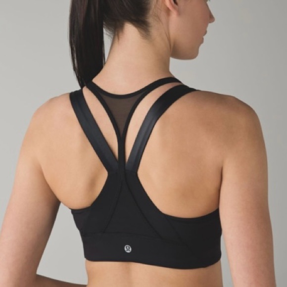 lululemon athletica Other - Lululemon Ready, Set, Sweat Bra Black Size 8